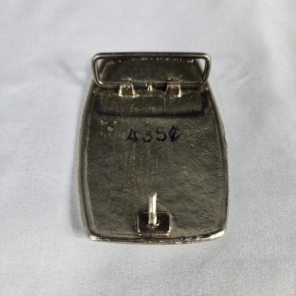 Vintage 1970s Led Zeppelin Belt Buckle Pacifica Holographic Prism Swan Song Logo - Picture 3 of 8